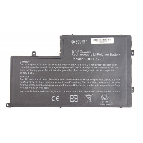 

Аккумулятор для ноутбука DELL Inspiron 15-5547 Series (TRHFF, DL5547PC) 11.1V 3400mAh PowerPlant (NB440580)