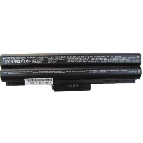 

Аккумулятор для ноутбука SONY Sony VGP-BPS13 4800mAh 6cell 11.1V Li-ion (A41692)