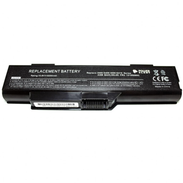 

Аккумулятор для ноутбука LENOVO G410 (ASM BAHL00L6S FRU 121SS080C) 11.1V 5200mAh PowerPlant (NB00000223)