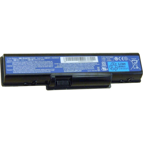 

Аккумулятор для ноутбука Gateway Gateway AS09A61 4400mAh 6cell 11.1V Li-ion (A41857)