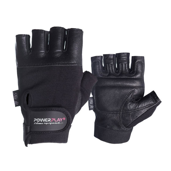 

Перчатки для кроссфита и тяжелой атлетики PowerPlay 2227 черные L (PP_2227_L_Black)