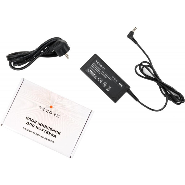 

Блок питания к ноутбуку Rezone ASUS 65W 19V 3,42A разъем 5.5x2.5 (RZPSAS65195525)