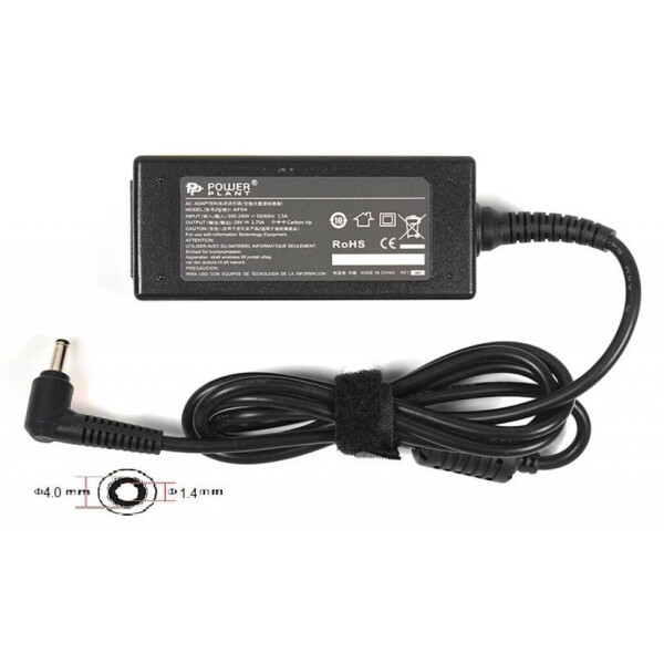 

Блок питания к ноутбуку PowerPlant ASUS 220V, 33W, 19V, 1.75A (4.0x1.35mm) (AS33F4014)