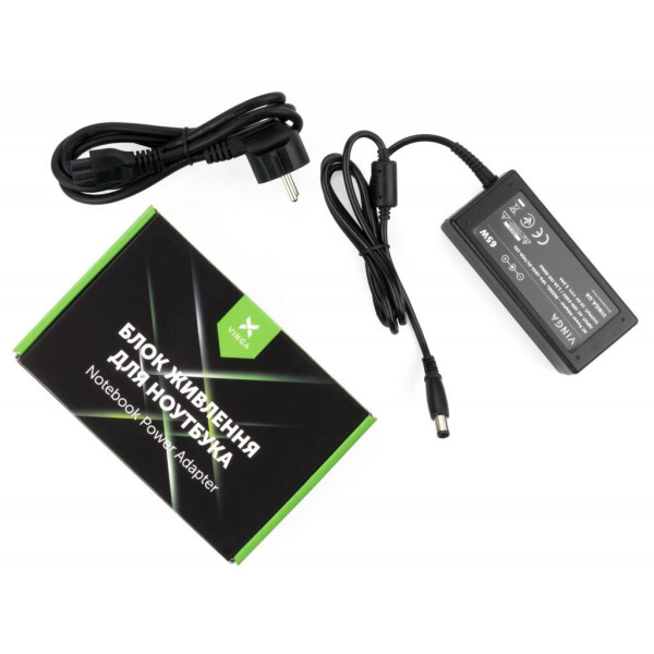 

Блок питания к ноутбуку Vinga DELL 65W 19.5V 3.34A разъем 7.4x5.0 (VPA-1933-DL7450-101)