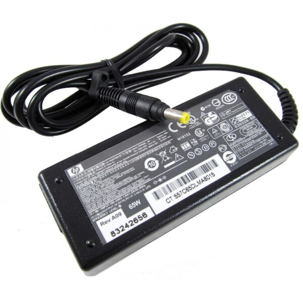 

Блок питания к ноутбуку HP 65W 18.5V 3.5A разъем 4.8/1.7 (PPP09L)