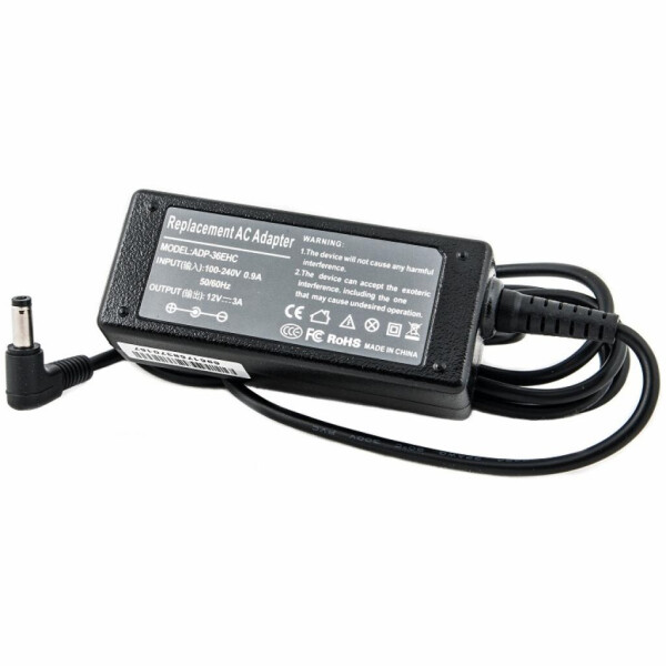 

Блок питания к ноутбуку PowerPlant ASUS 220V, 12V 36W 3A (4.7x1.7) (AS36A4717)
