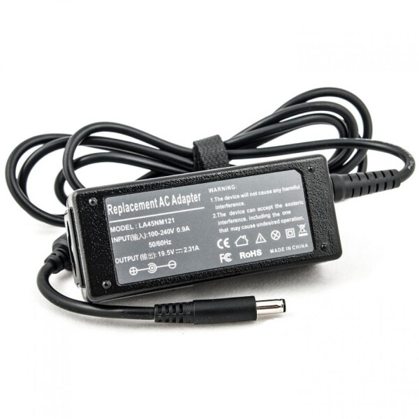 

Блок питания к ноутбуку PowerPlant DELL 220V, 45W, 19.5V, (4.5x2.7mm) (DE45G4527)