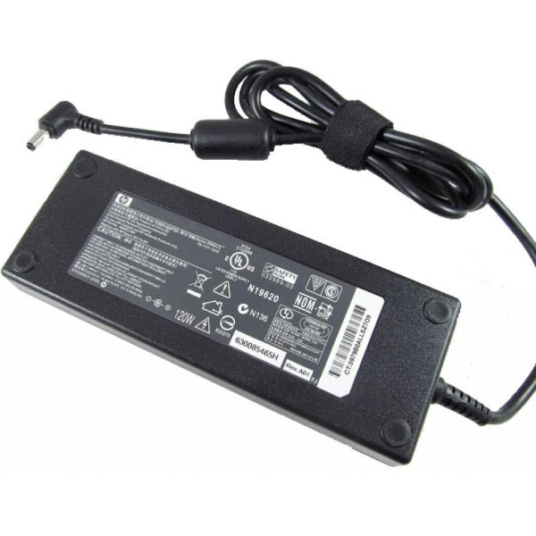 

Блок питания к ноутбуку HP 120W 18.5V 6.5A разъем 5.5/2.5 (PPP017H / PPP017L)