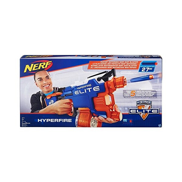 

Бластер игрушечный Nerf элит Хайперфайр бластер (В5573)