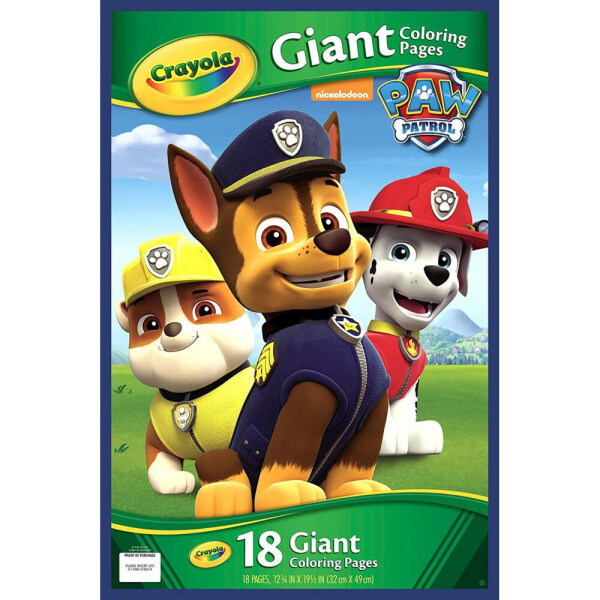 

Большая книга-раскраска Crayola Щенячий патруль (04-7020)