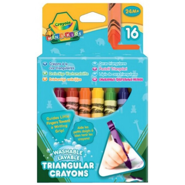 

Восковые карандаши Crayola для самых маленьких 16 шт (52-016Т)