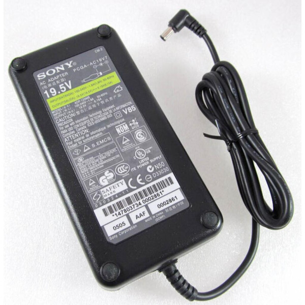 

Блок питания к ноутбуку SONY 120W 19.5V 6.15A разъем 6.5/4.4(pin inside) (ADP-120MB / PCGA-AC19V7)