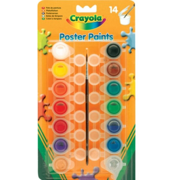 

Краски-темпера Crayola 14 баночек (3978)
