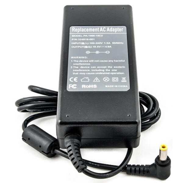 

Блок питания к ноутбуку PowerPlant HP 220V, 18.5V 90W 4.9A (5.5x2.5) (HP90E5525)