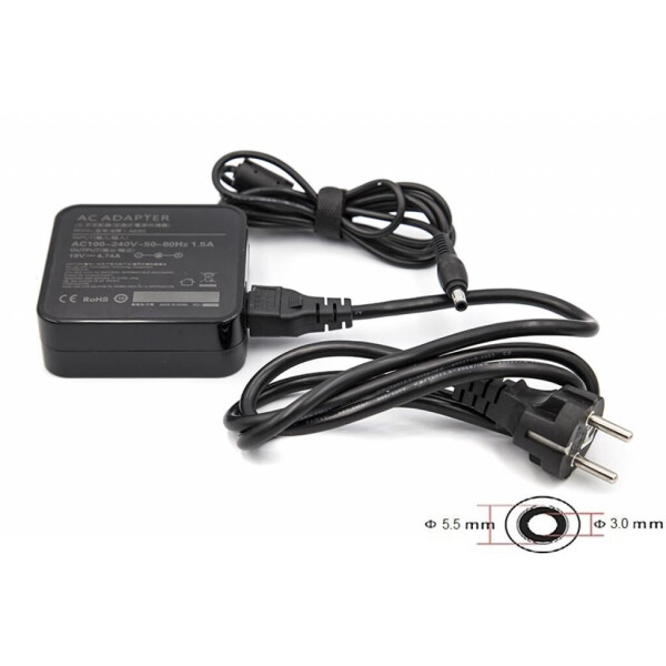 

Блок питания к ноутбуку PowerPlant SAMSUNG 220V, 19V 90W 4.74A (5.5x3.0) wall mount (WM-SA90F5530)