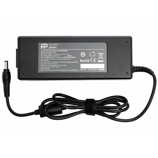 

Блок питания к ноутбуку PowerPlant ACER 220V, 20V 120W 6A (5.5x2.5) (AC120H5525)