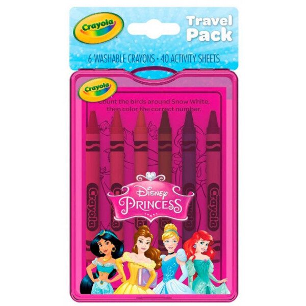 

Набор Crayola Disney Princess с восковыми мелками и раскрасками (04-0438)