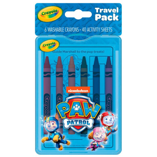 

Набор Crayola Paw Patrol с восковыми карандашами и раскрасками (04-0437)