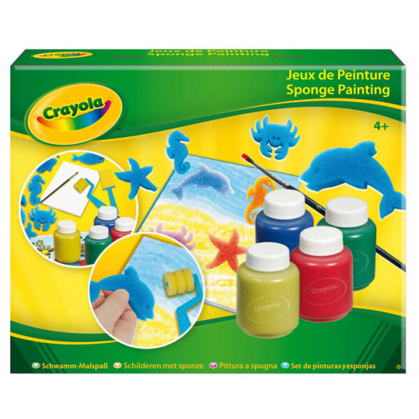

Набор для рисования гуашью Crayola со штампами и валиком (5314)