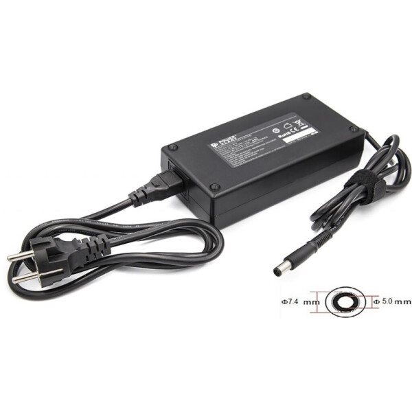 

Блок питания к ноутбуку PowerPlant DELL 220V, 19.5V 180W 9.23A (7.4x5.0) (DL180G7450)