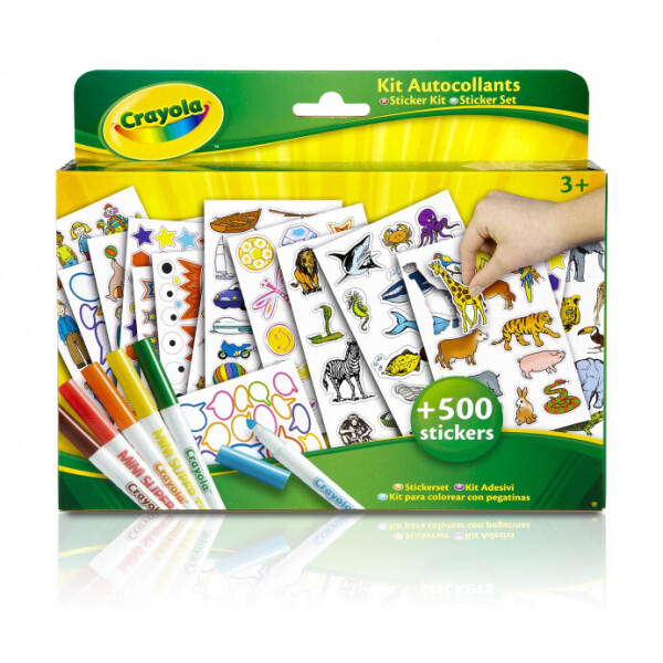 

Набор для творчества Crayola с наклейками и фломастерами (5450)