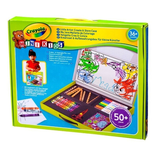 

Набор для творчества в чемодане Маленький художник Crayola (81-8114)