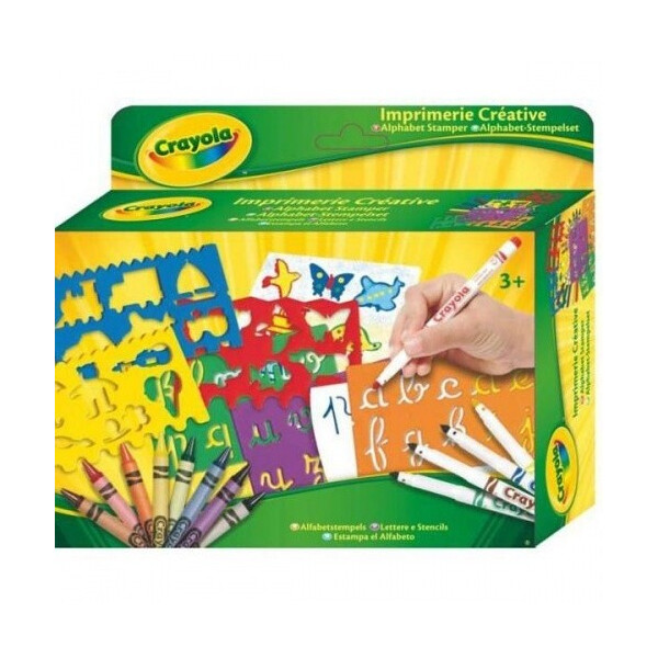 

Набор для творчества с трафаретами Crayola Алфавит (10527)
