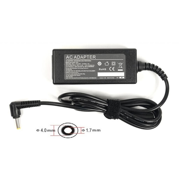 

Блок питания к ноутбуку PowerPlant HP 220V, 19V 40W 2.1A (4.0x1.7) (HP40F4017)