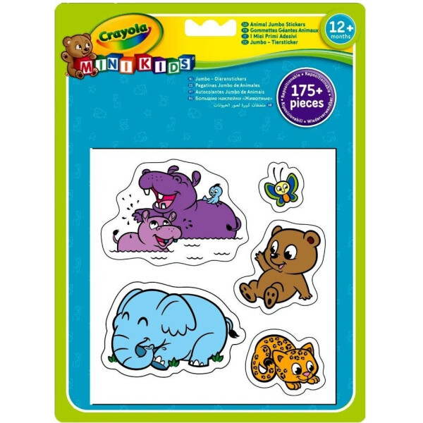 

Набор стикеров для самых маленьких Crayola Животные (12599)