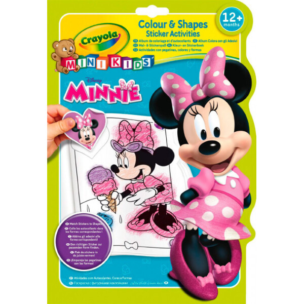 

Раскраска Crayola Mini Kids с наклейками Минни 32 страницы (81-1372)