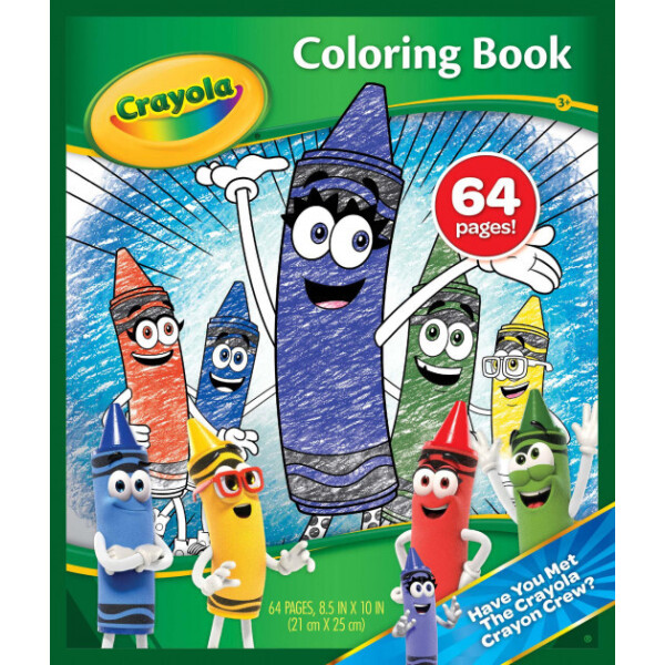 

Раскраска Crayola Команда восковых карандашей (04-0404)