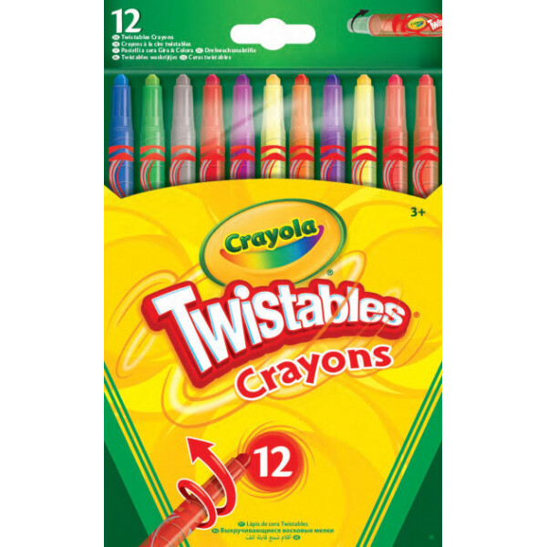 

Цветные механические восковые мелки Crayola 12 шт (52-8530)