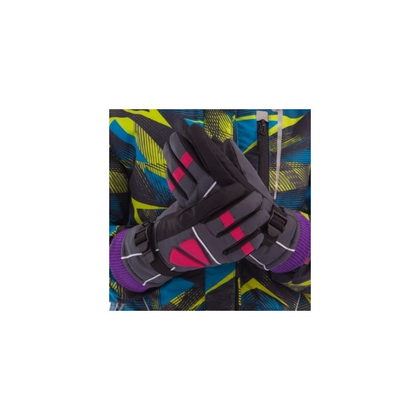 

Перчатки горнолыжные теплые детские Zelart C-0533 р-р L-XL Grey