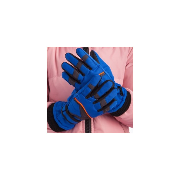 

Перчатки горнолыжные теплые детские Zelart C-5522 р-р L-XL Indigo
