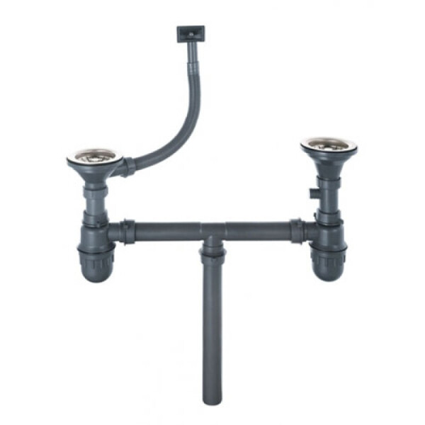 

Сифон Imperial 02 двойной для кухни, выпуск 3 1/2";, выход 50 мм