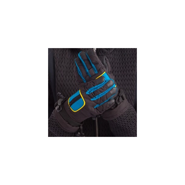 

Перчатки горнолыжные теплые детские Zelart C-7706 р-р L-XL Blue