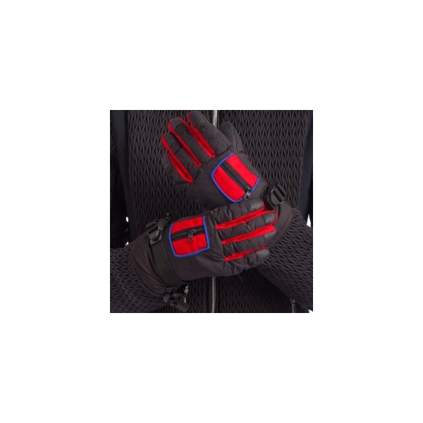 

Перчатки горнолыжные теплые детские Zelart C-7706 р-р M-L Red