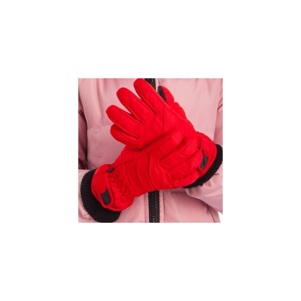 

Перчатки горнолыжные теплые детские Zelart C-915 р-р L-XL Red