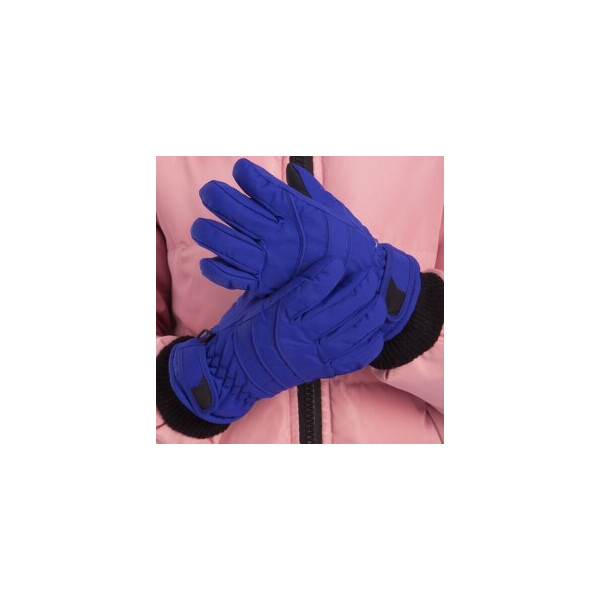 

Перчатки горнолыжные теплые детские Zelart C-915 р-р L-XL Blue
