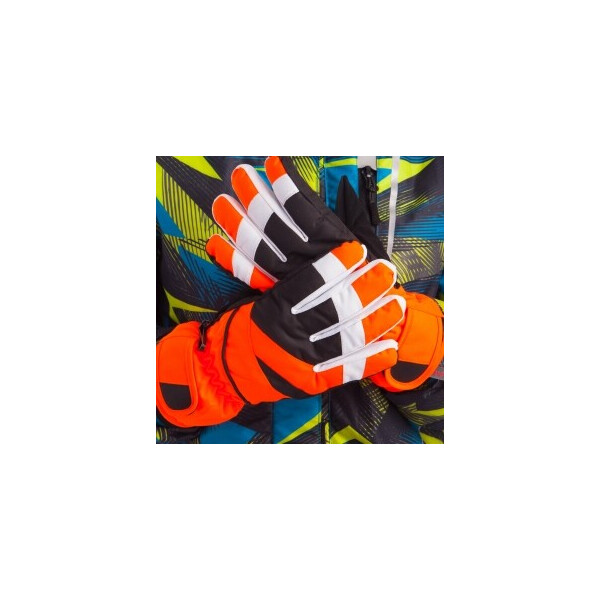 

Перчатки горнолыжные теплые детские Zelart C-917 р-р L-XL Orange