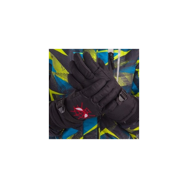

Перчатки горнолыжные теплые детские Zelart SPIDERMAN C-6572 р-р L-XL Black