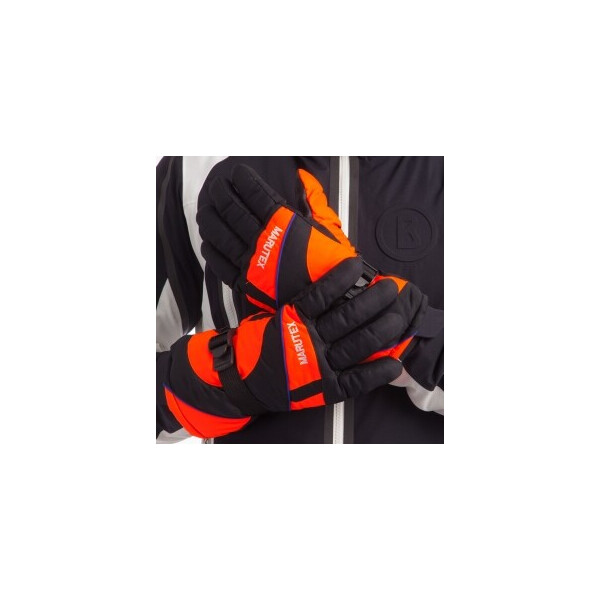 

Перчатки горнолыжные теплые Marutex A-7707 р-р M-L Orange