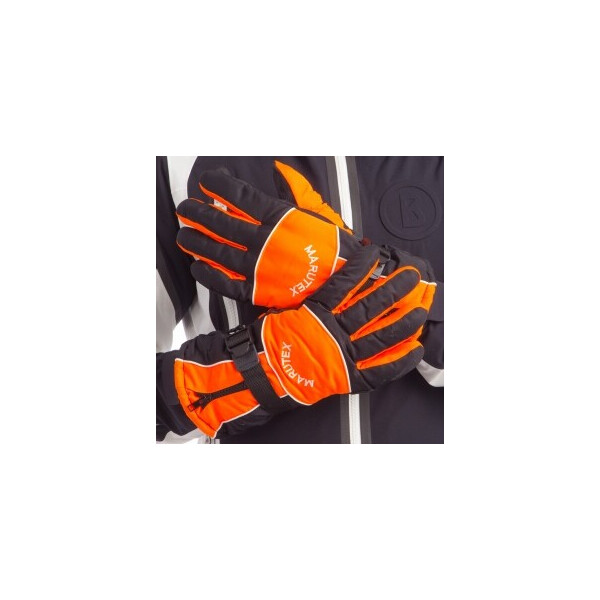 

Перчатки горнолыжные теплые Marutex AZL-7 р-р M-L Orange