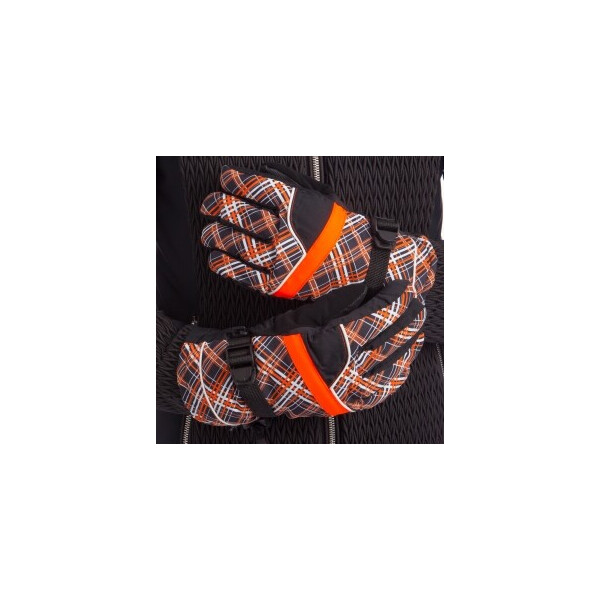 

Перчатки горнолыжные теплые женские Zelart B-7702 р-р L-XL Orange