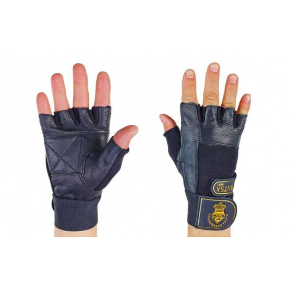 

Перчатки для тяжелой атлетики кожаные MATSA Атлет MA-0039 Black