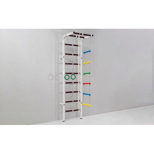 

Шведская стенка с рукоходом Тарзан L-6781 White