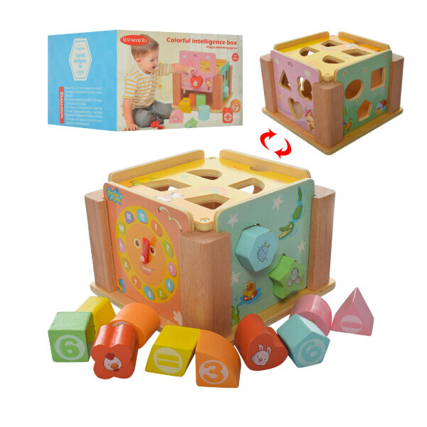 

Деревянная игрушка сортер Bambi WW-198