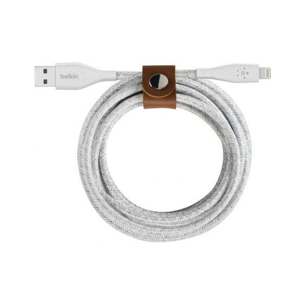 

Belkin DuraTek™ Plus Lightning to USB-A Cable, 1,2 m White