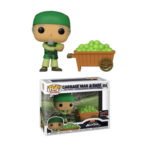 

Фигурка Funko Pop Фанко Поп Аватар Легенда об Аанге Продавец капусты Эксклюзив 15 см Cartoon LA GM 656