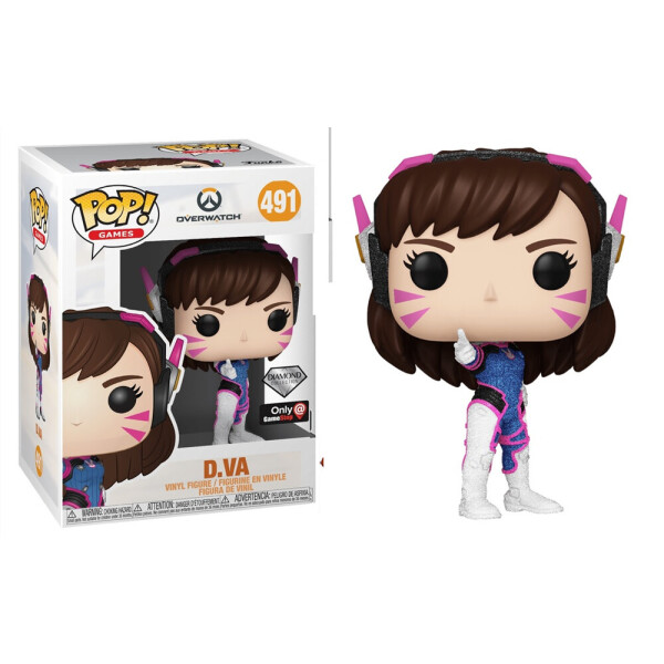 

Фигурка Funko Pop Фанко Поп Овервотч Дива Overwatch D.va Exclusive 10 см O D 491